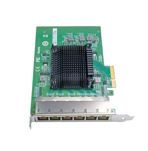 LR-LINK 6-CH PCIe GigE Vision Card (Non-PoE)