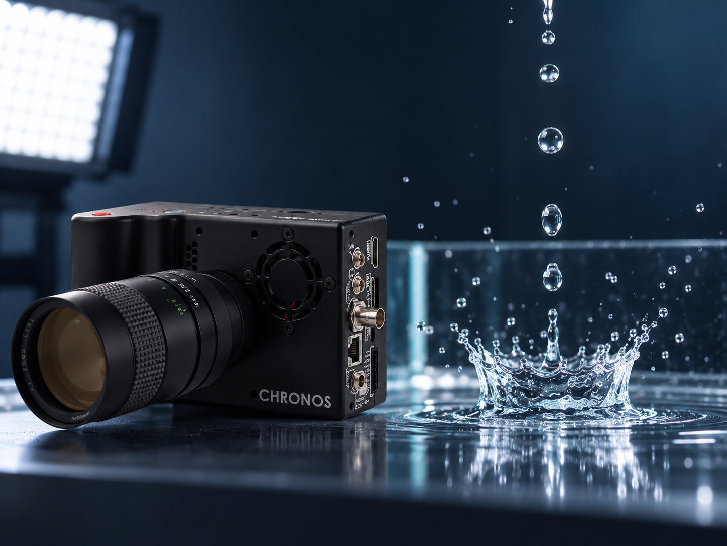 High-Speed Cameras for Fluid Dynamics